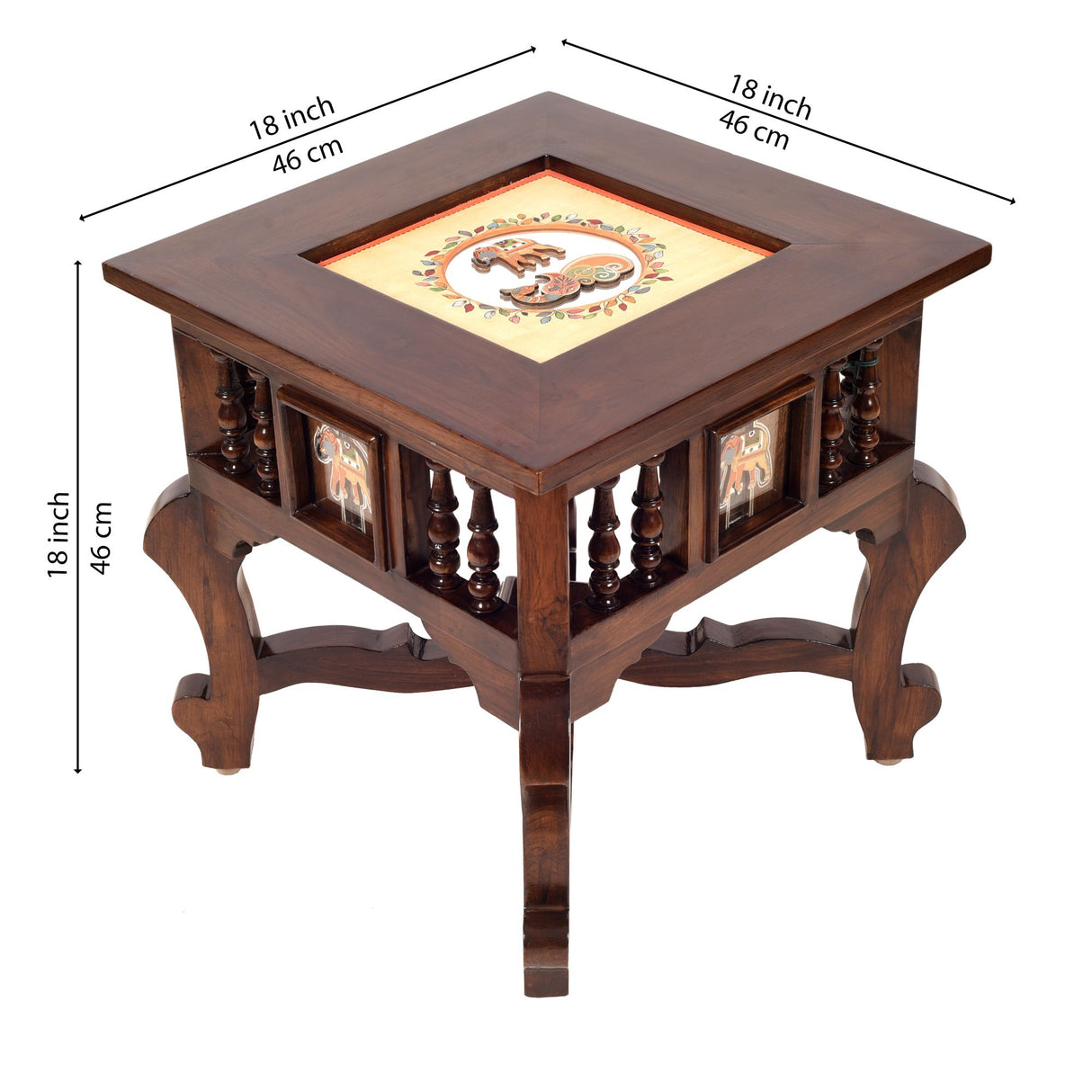 MAHI BED SIDE TABLE TEAK WOOD