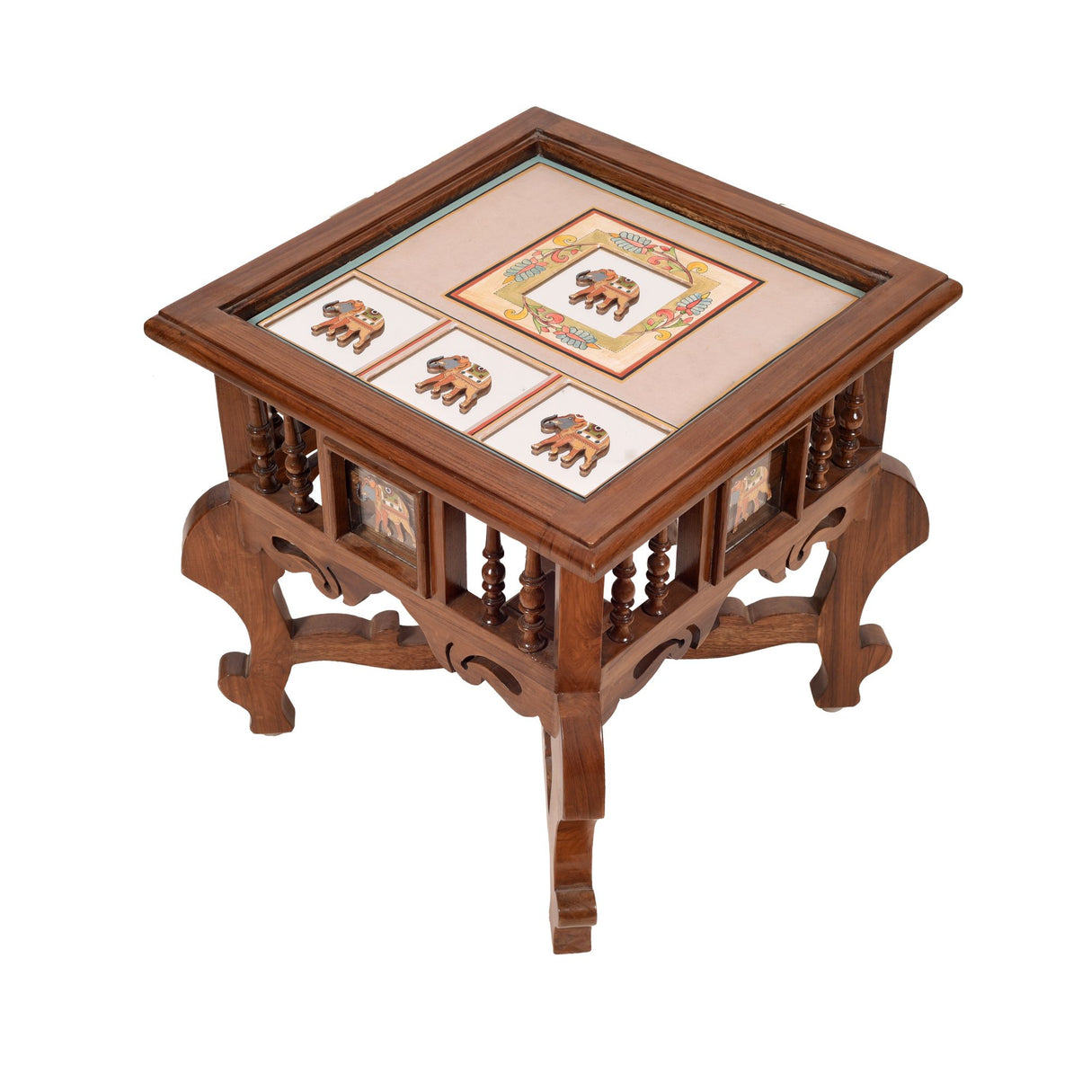 MAHI I BED SIDE TABLE TEAK WOOD