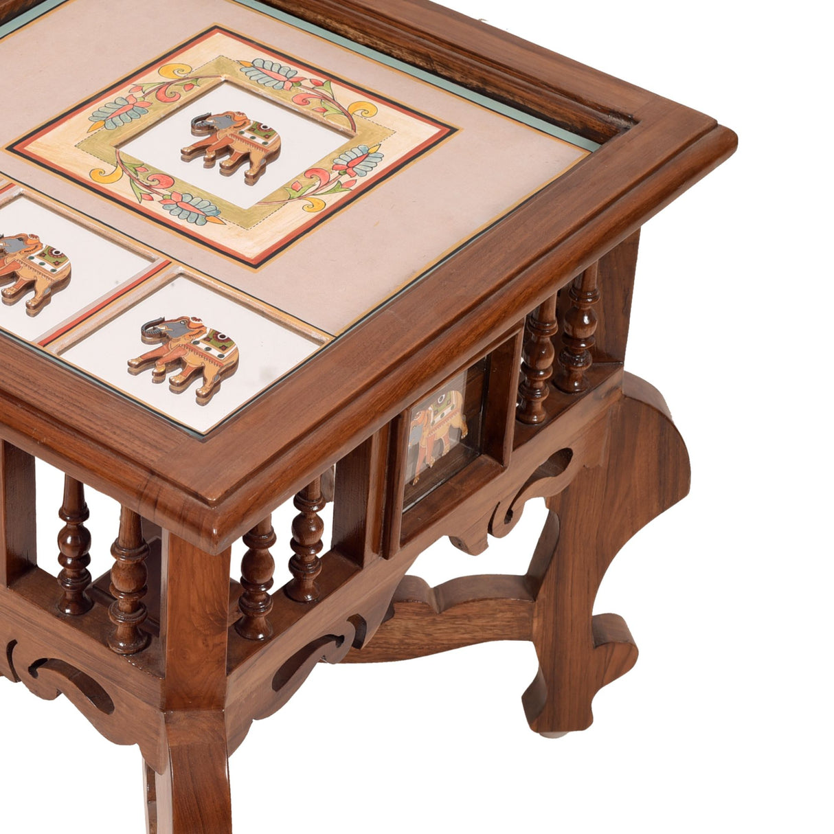 MAHI I BED SIDE TABLE TEAK WOOD