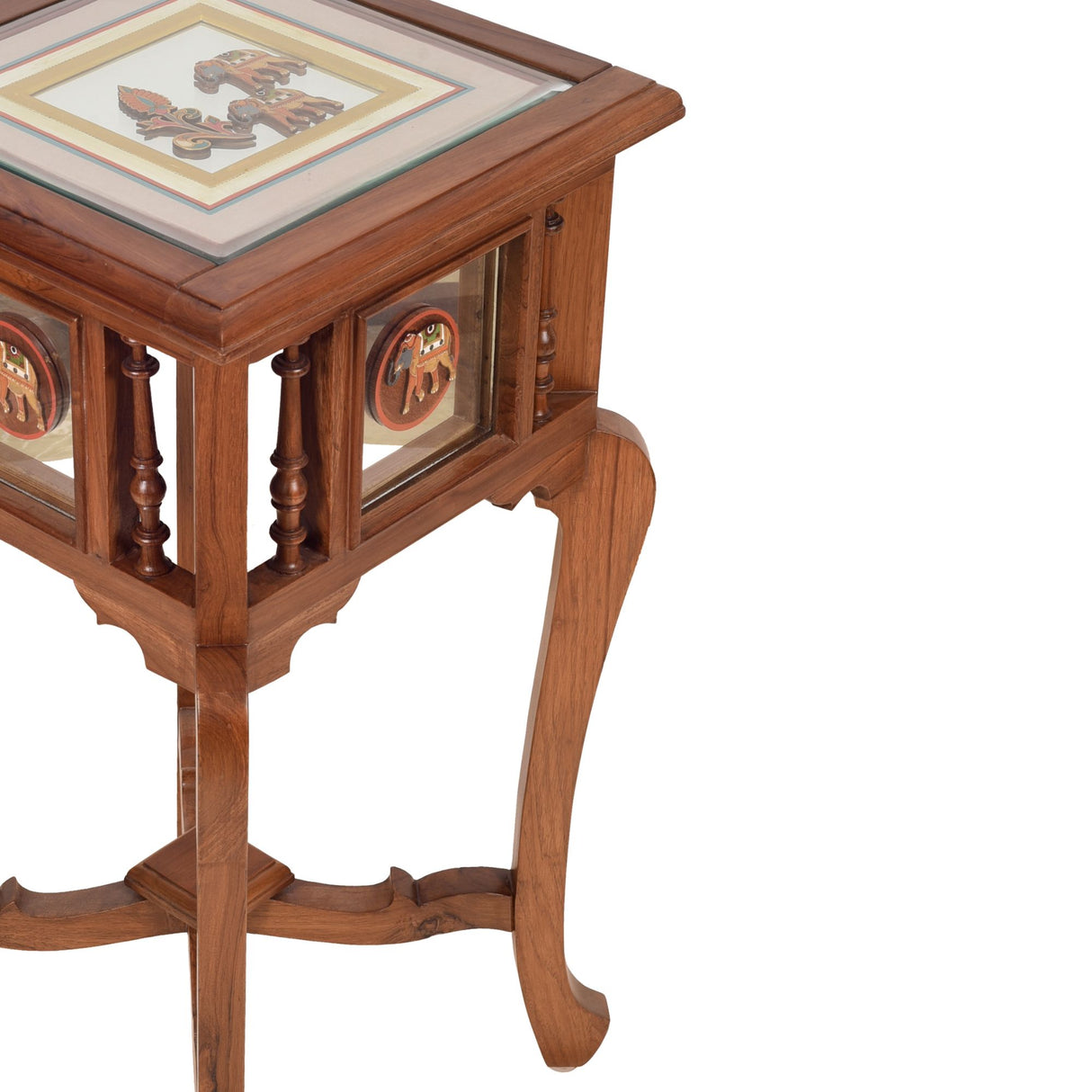 NIRVAN I END TABLE TEAK