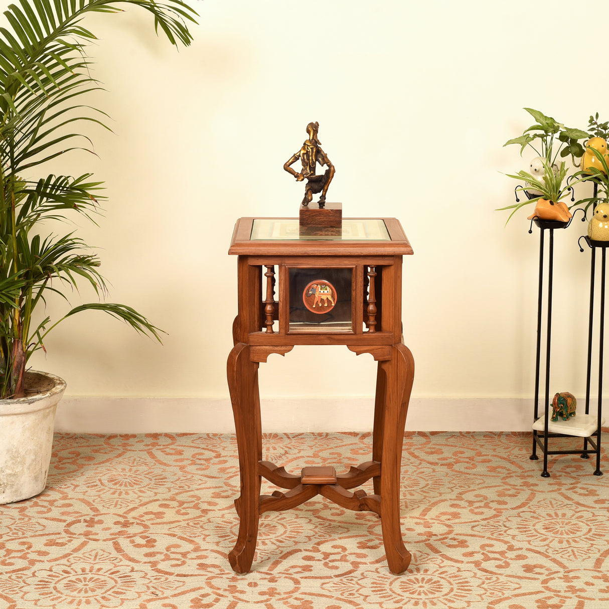 NIRVAN I END TABLE TEAK
