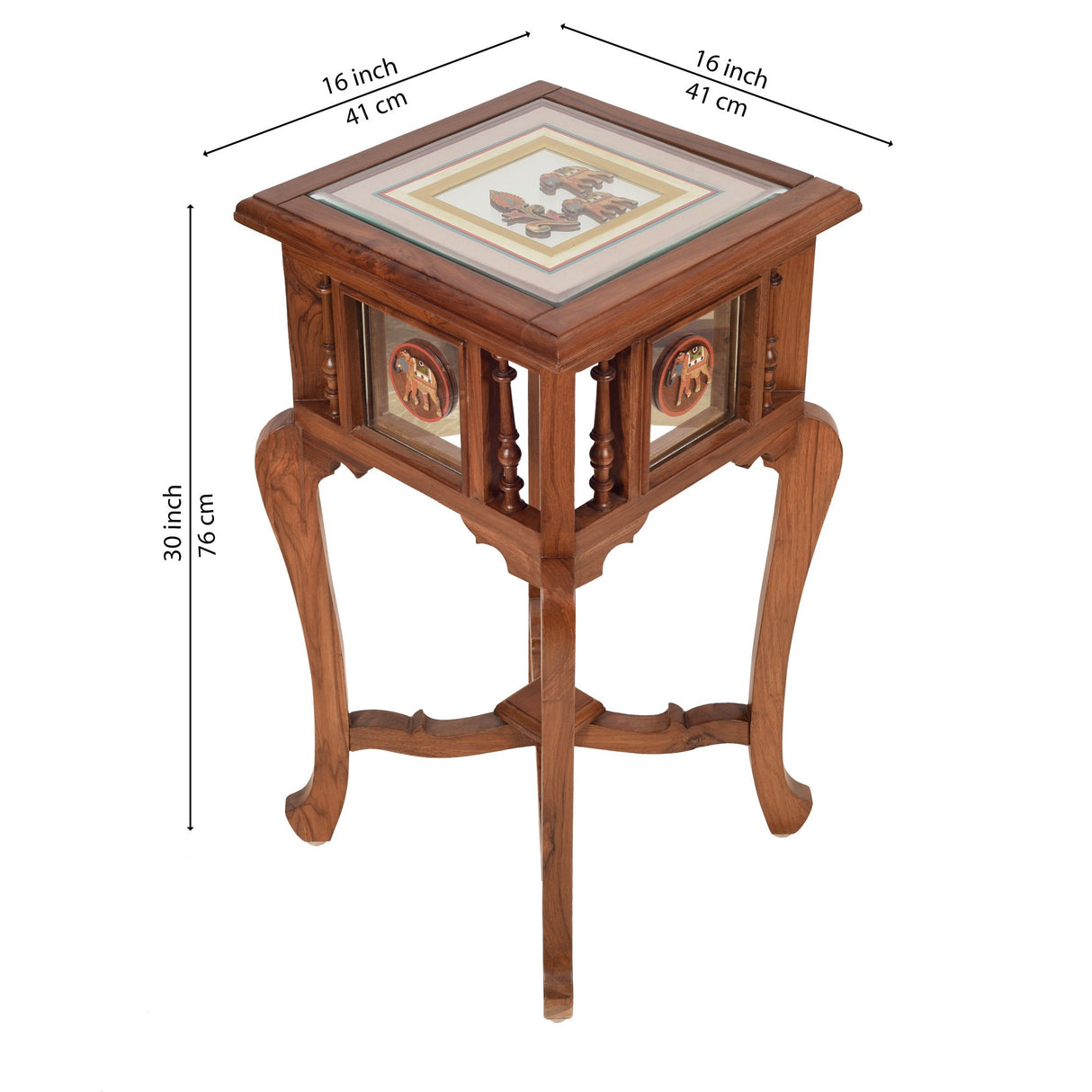 NIRVAN I END TABLE TEAK