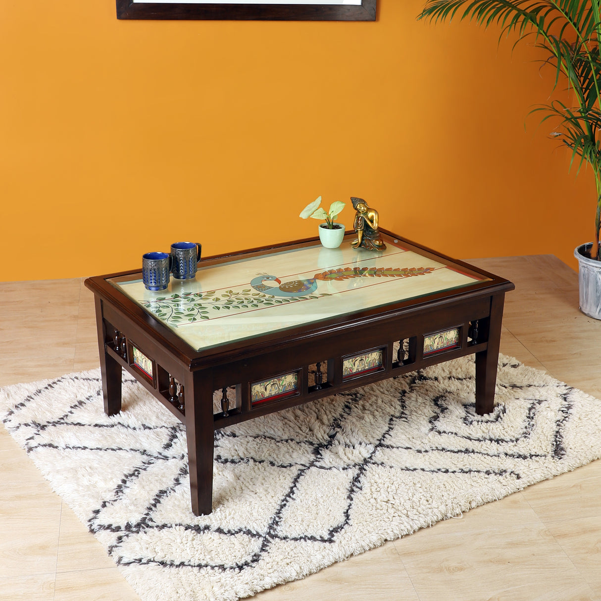 PEACOCK COFFEE TABLE