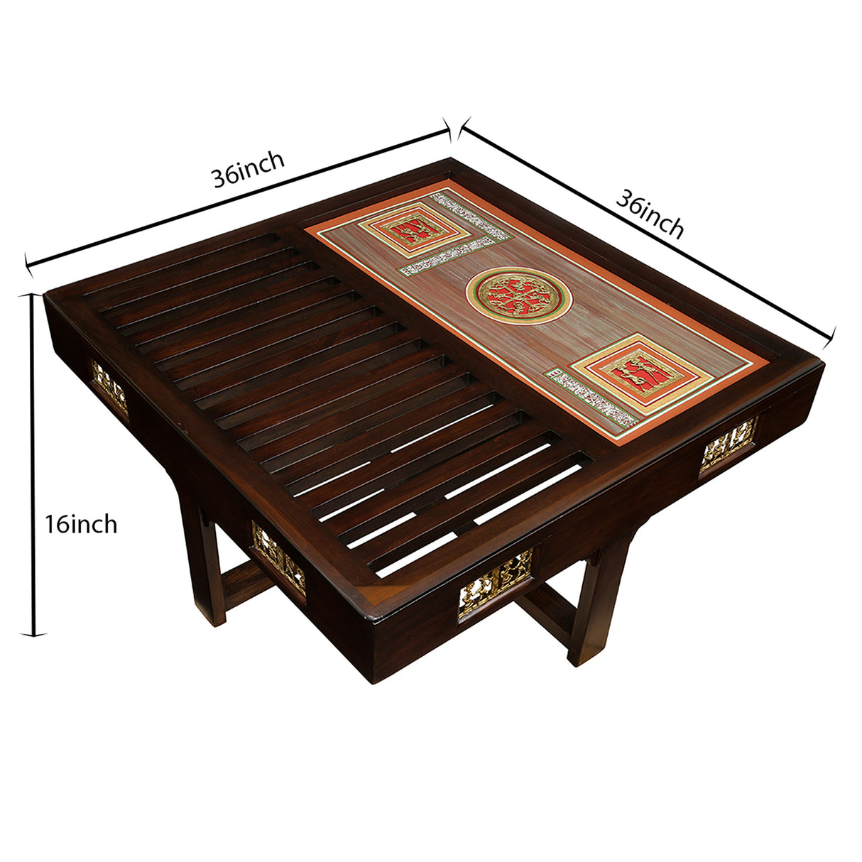 SABER 4 SEATER COFFEE TABLE SET