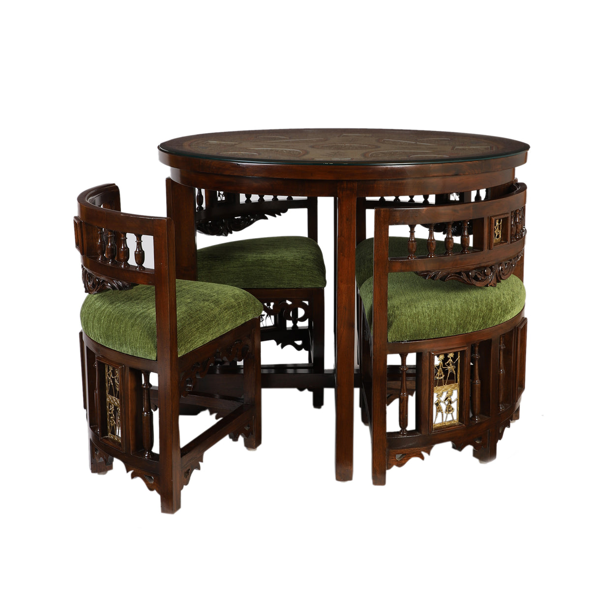 NIZAM ROUND DINING SET
