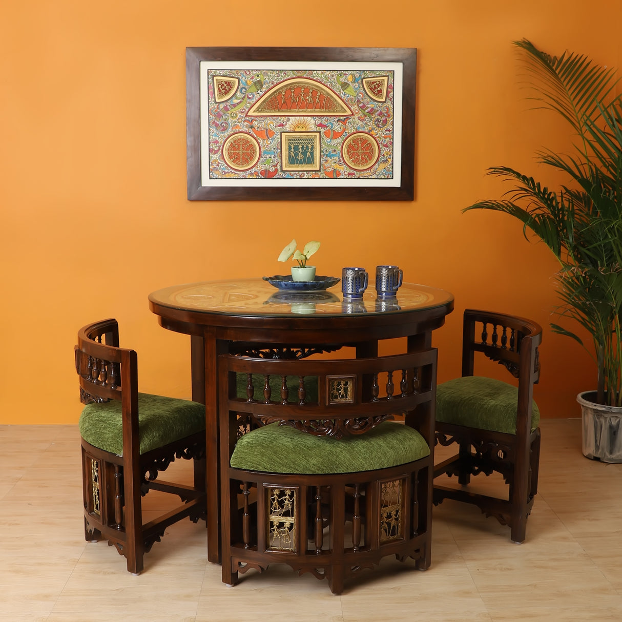 NIZAM ROUND DINING SET