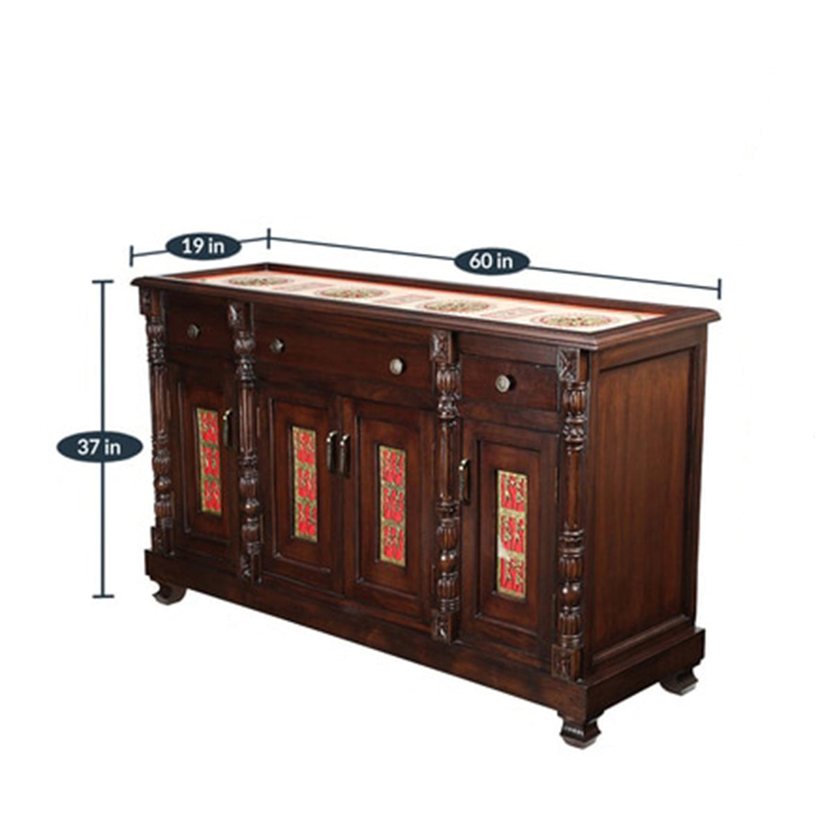 FRIO TEAK WOOD CHEST