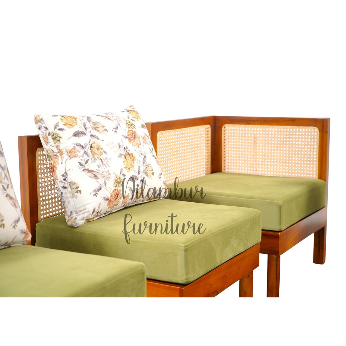 ALFONSO TEAK CORNER SOFA