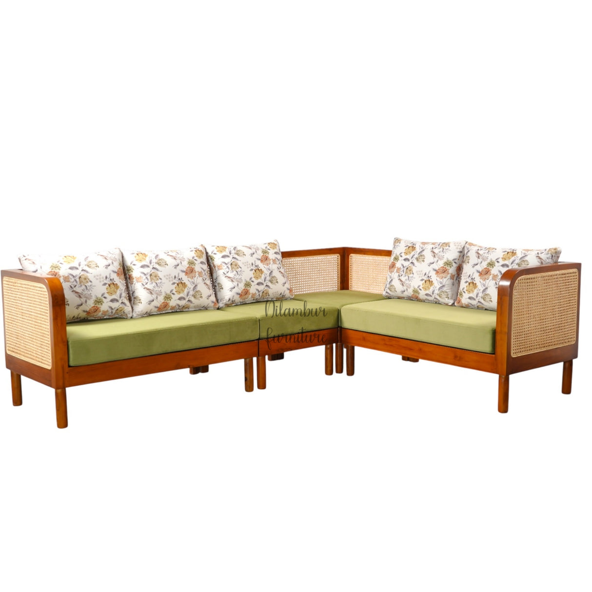 ALFONSO TEAK CORNER SOFA