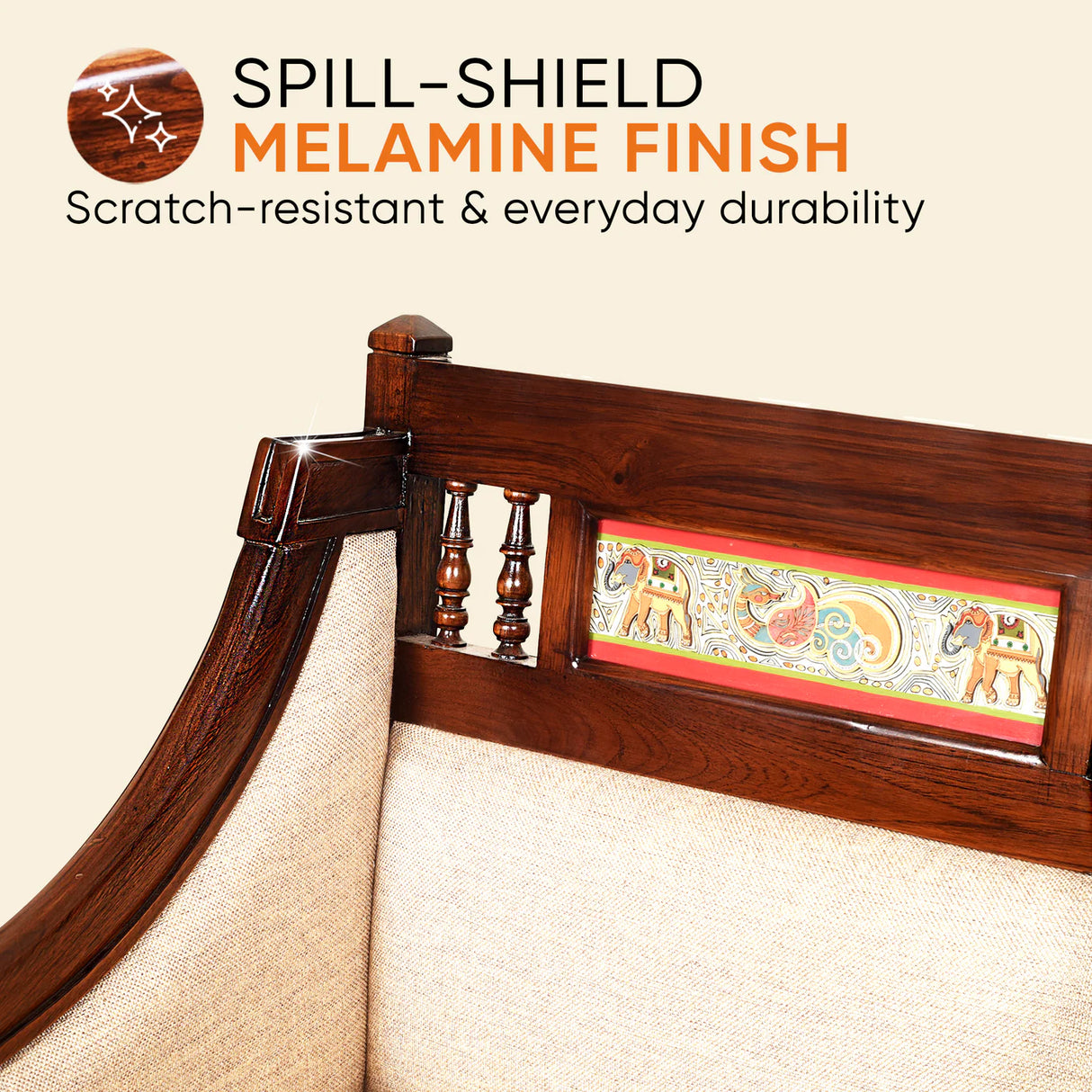 MAHARANI SINGLE SEATER SOFA