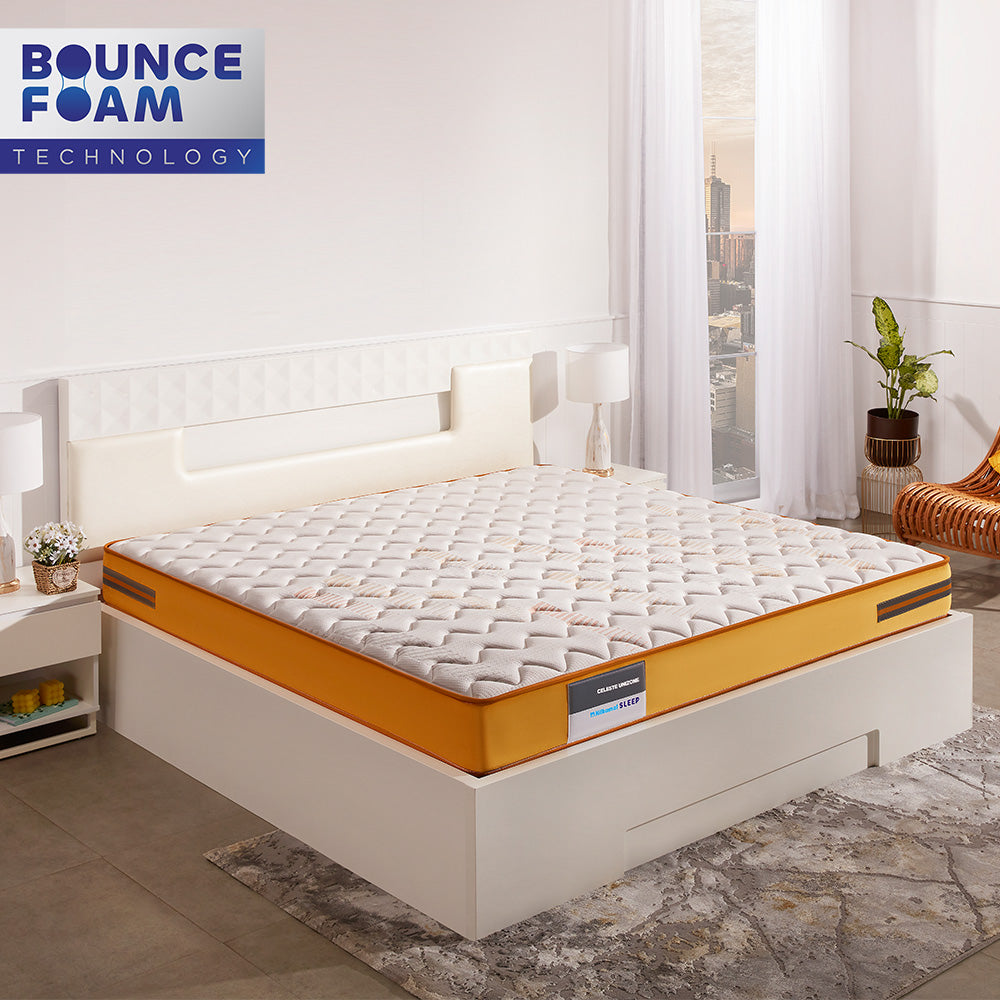 CLOUDCOZE 5 ZONE BOUNCE FOAM & SPRING MATTRESS