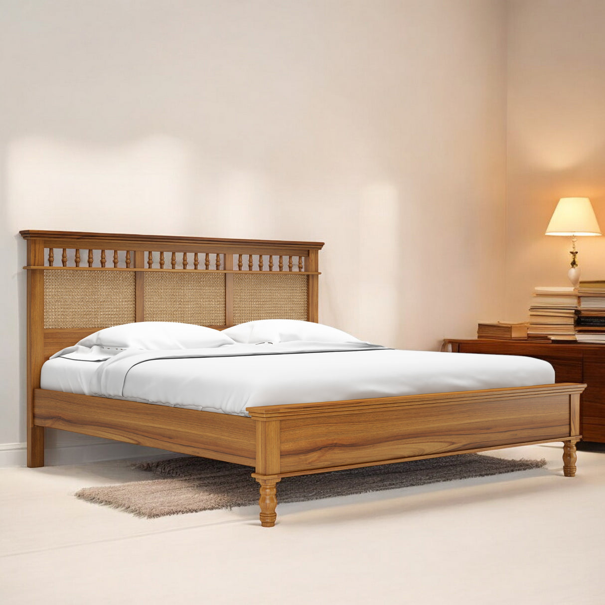 SUNRISE TEAK BED COT