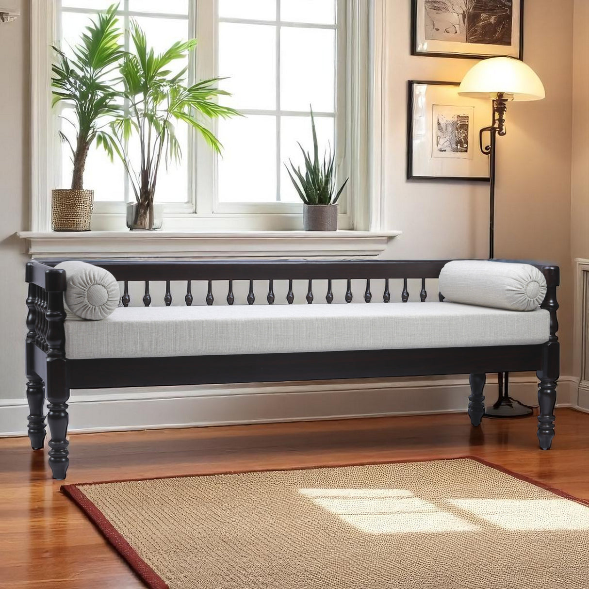 CRASSY MAHOGONY DIWAN