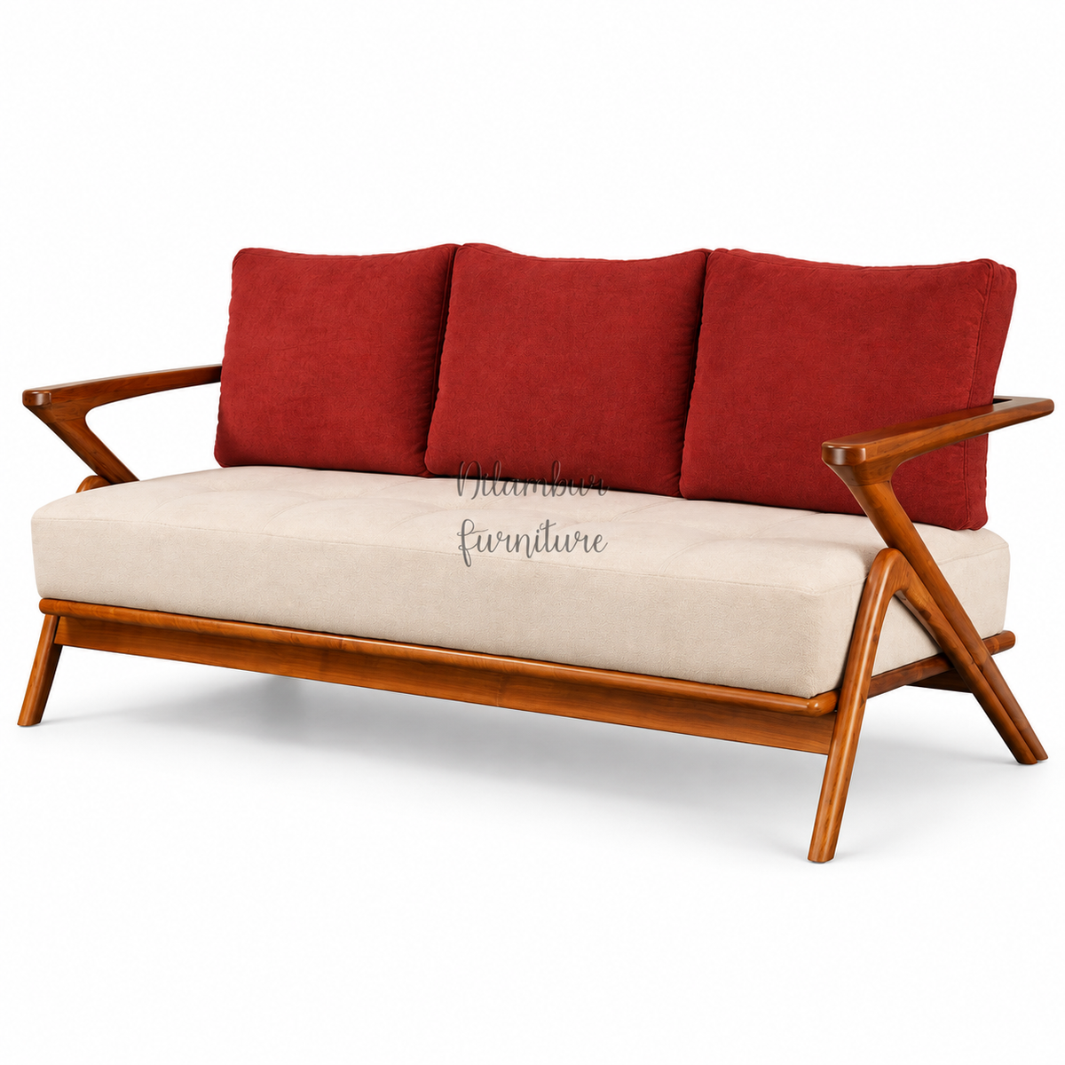 HOPPER TEAK WOOD SOFA