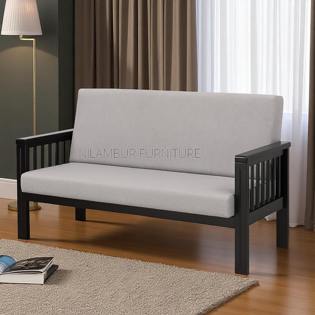 INDIGO MAHOGONY SOFA