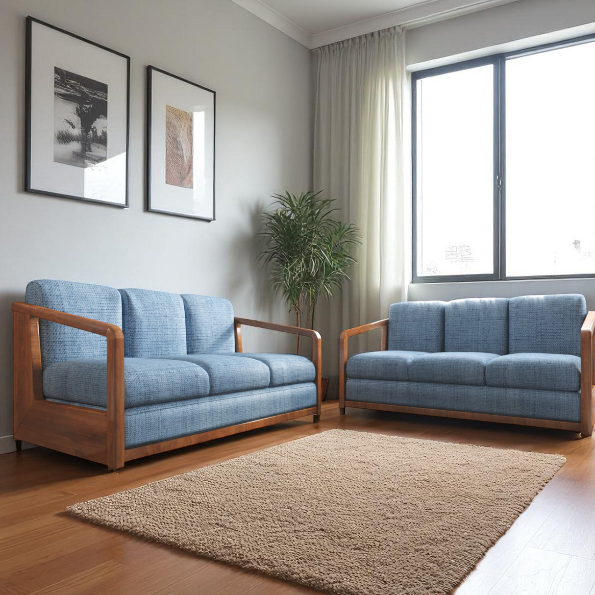 BEIDEN TEAK WOOD SOFA