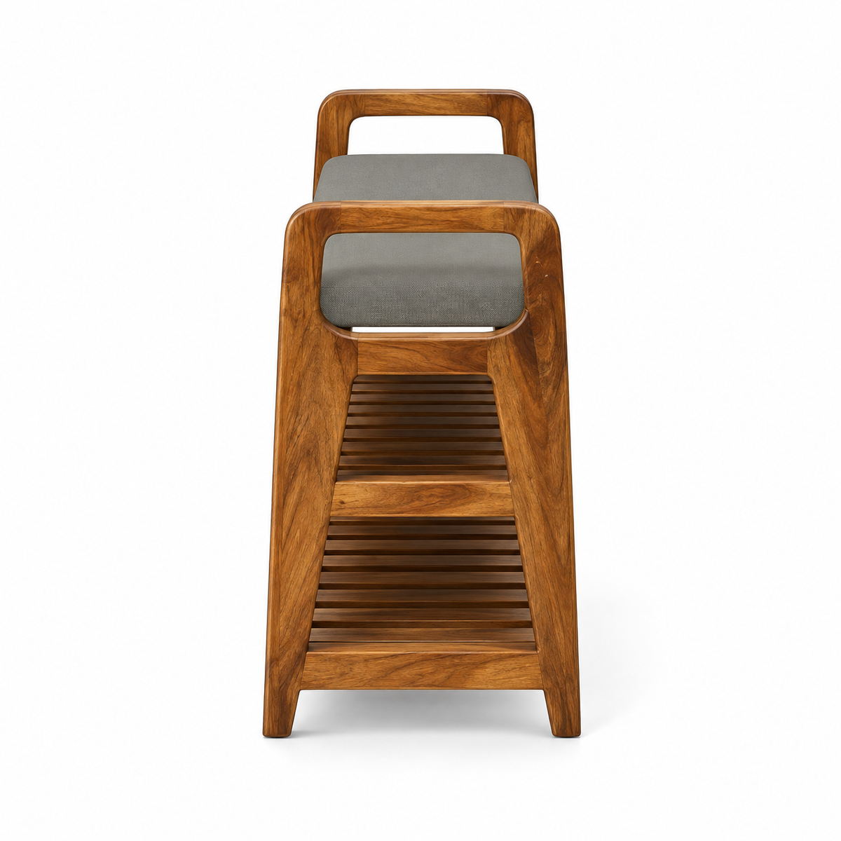 STACKON TEAK SHOE RACK