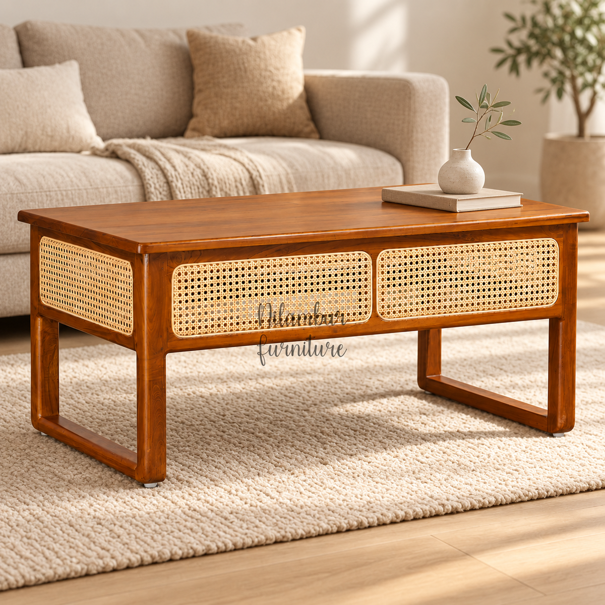 STELLA TEAK COFFEE TABLE