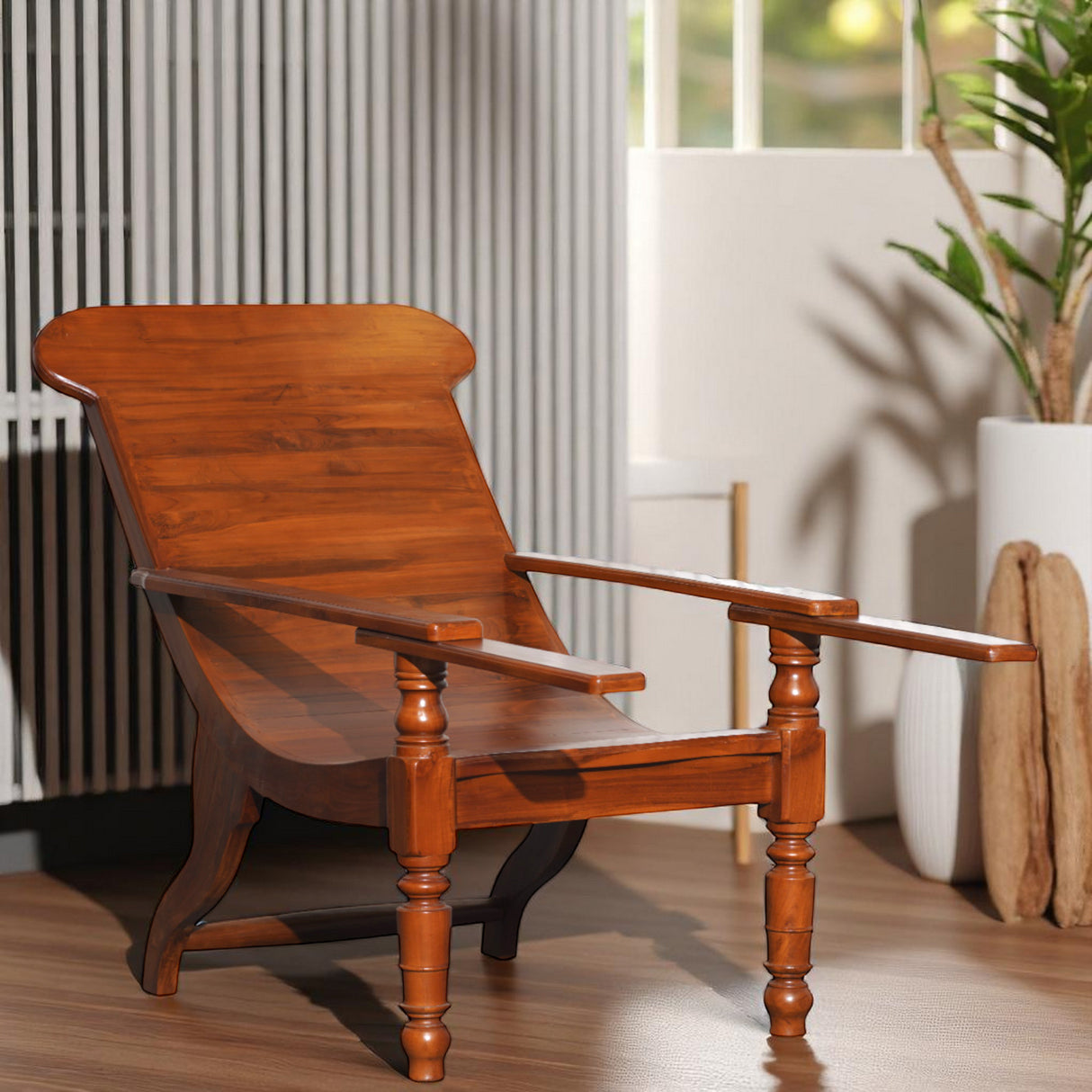 AARAM TEAK WOOD PLANTATION CHAIR