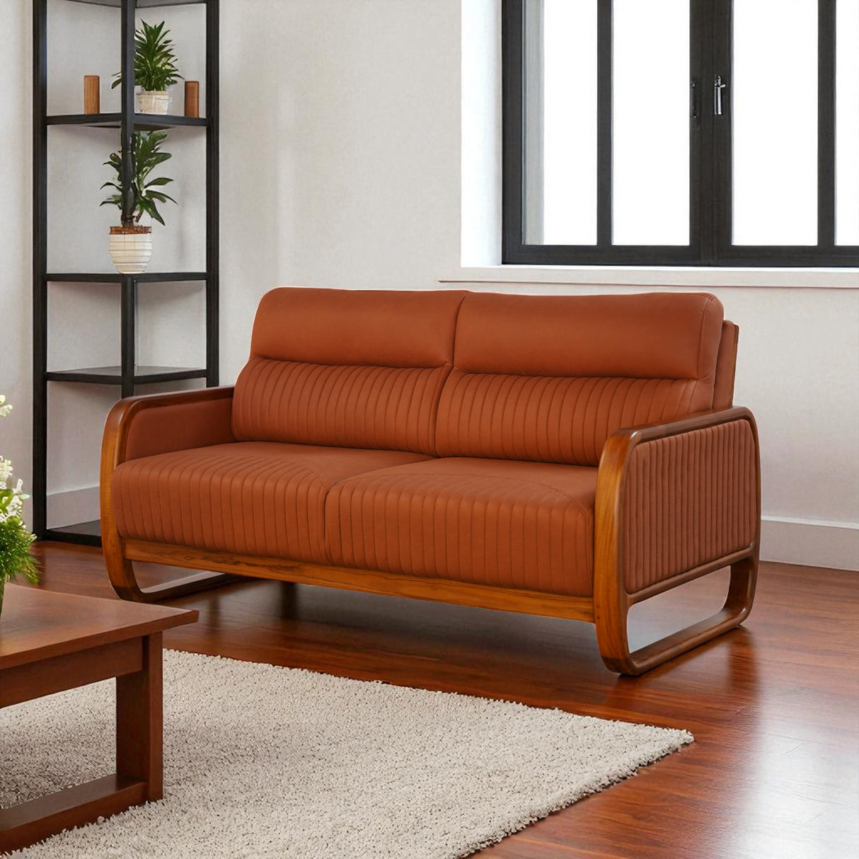 HAMILTON TEAK WOOD SOFA