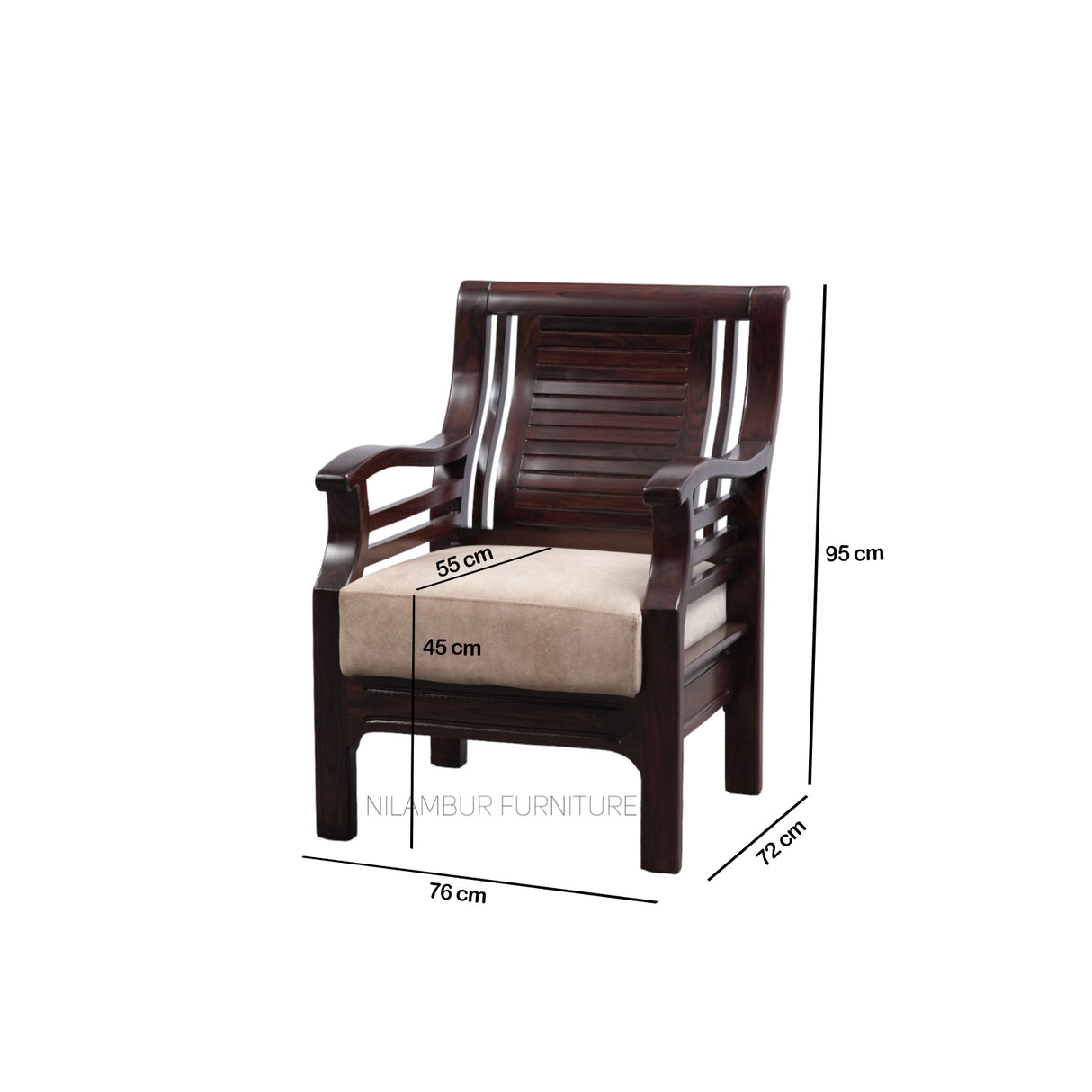 PRESTIGE ROSEWOOD SOFA