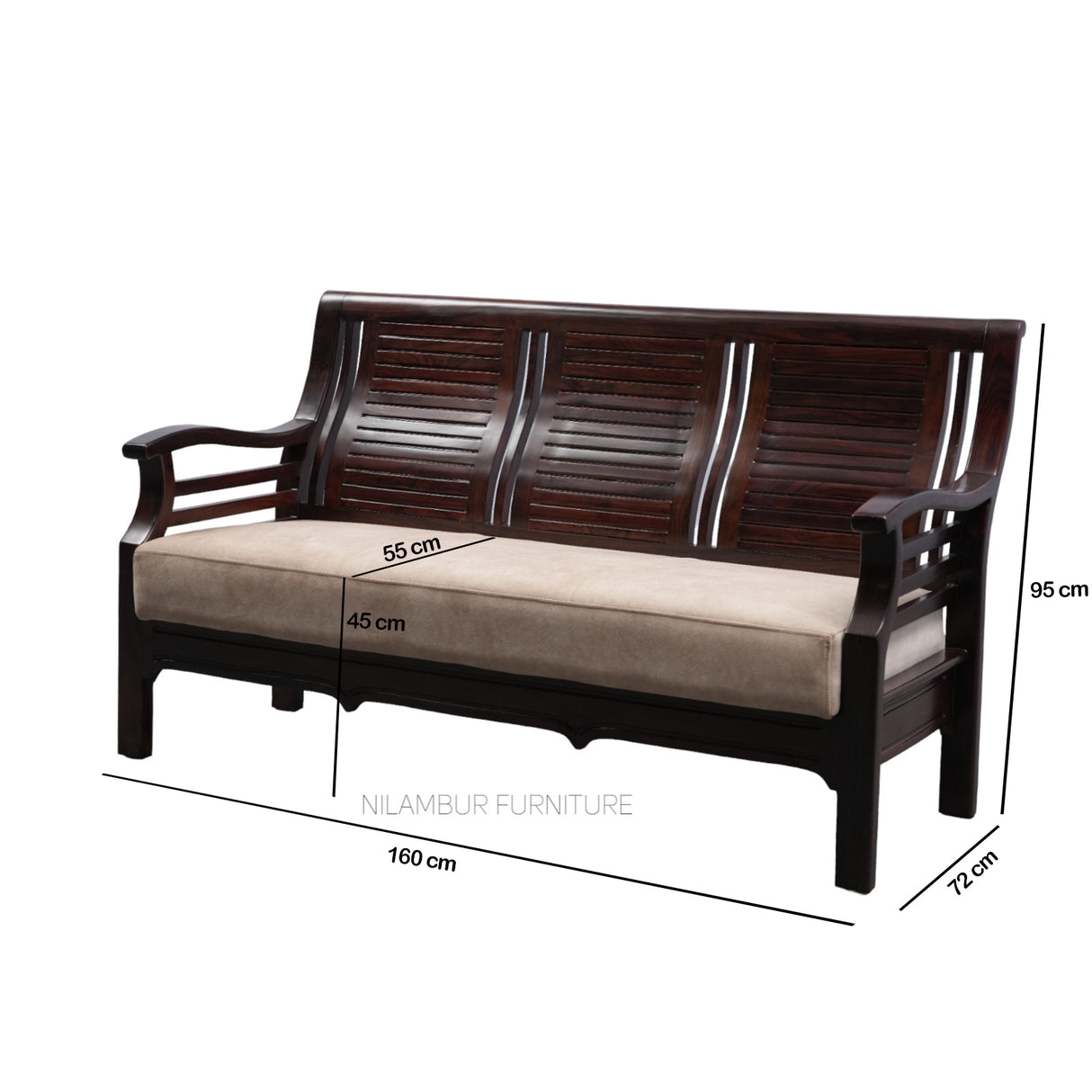 PRESTIGE ROSEWOOD SOFA