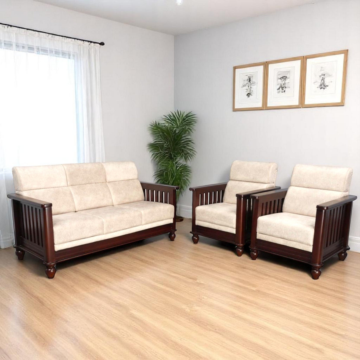 PARKER MAHOGONY SOFA