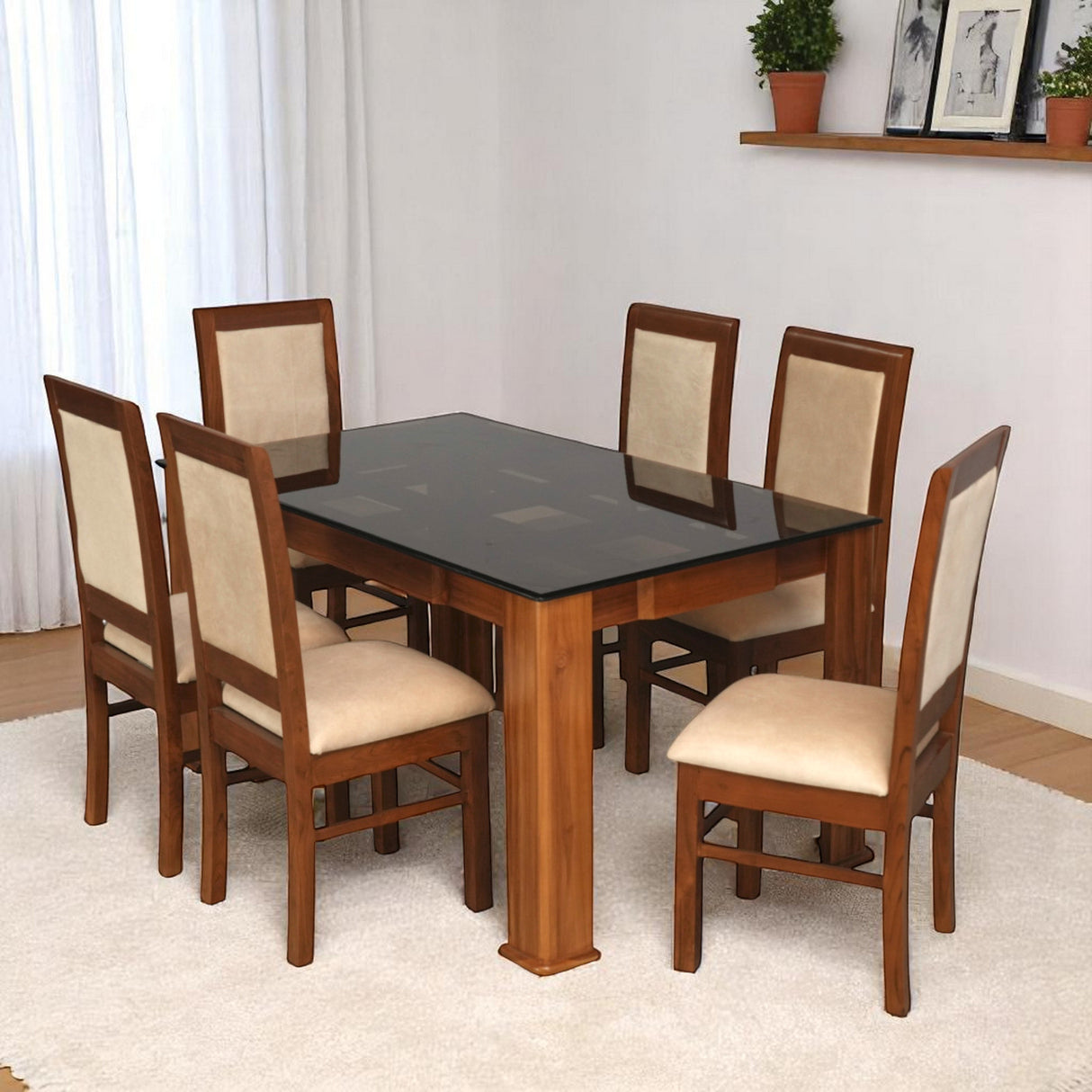 NOAH TEAK WOOD DINING SET