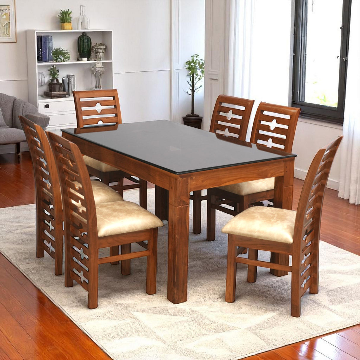 TAYLOR TEAK WOOD DINING SET
