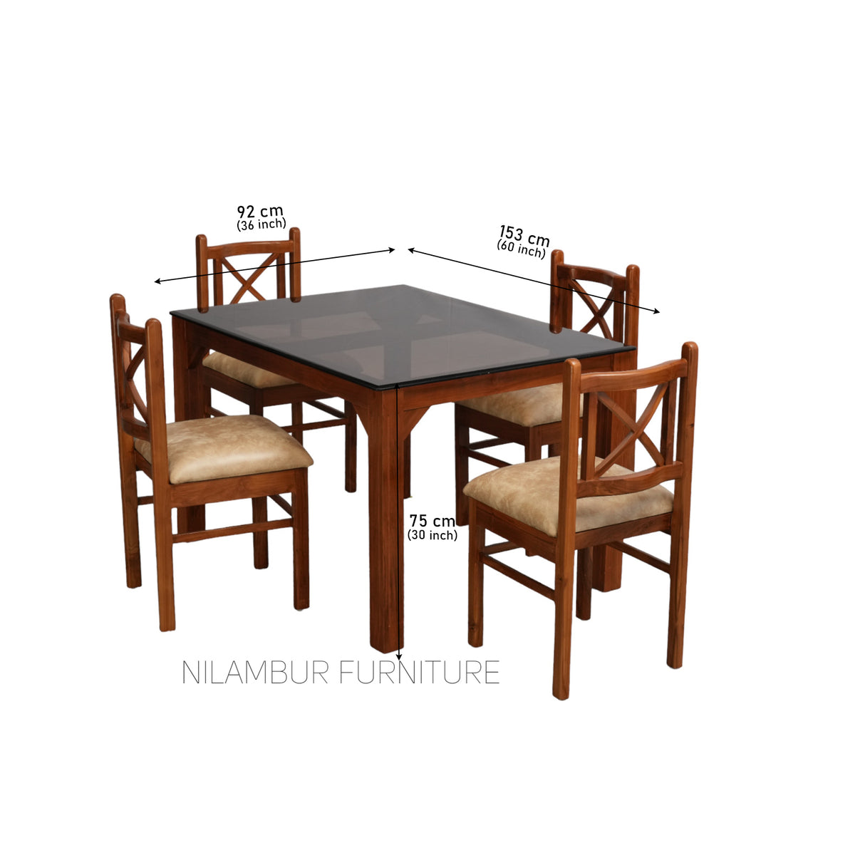 CEDAR TEAK DINING SET