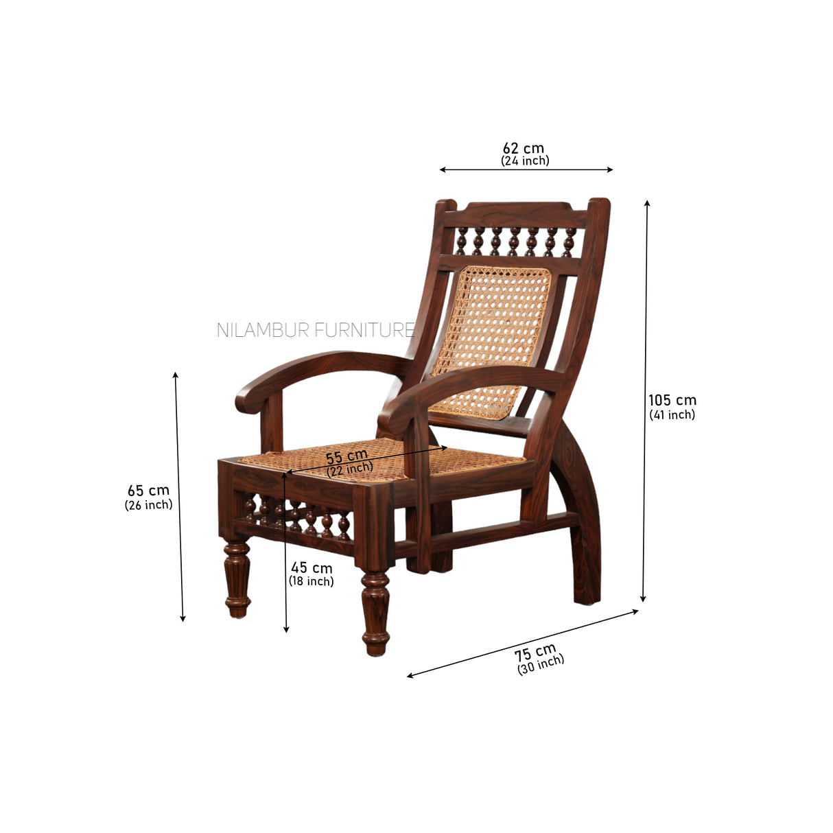 ELIZABETH ROSEWOOD SOFA