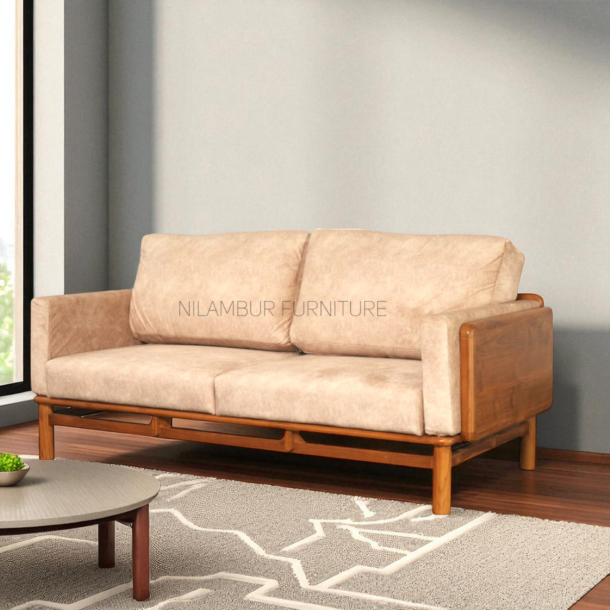 CAIRO TEAK WOOD SOFA