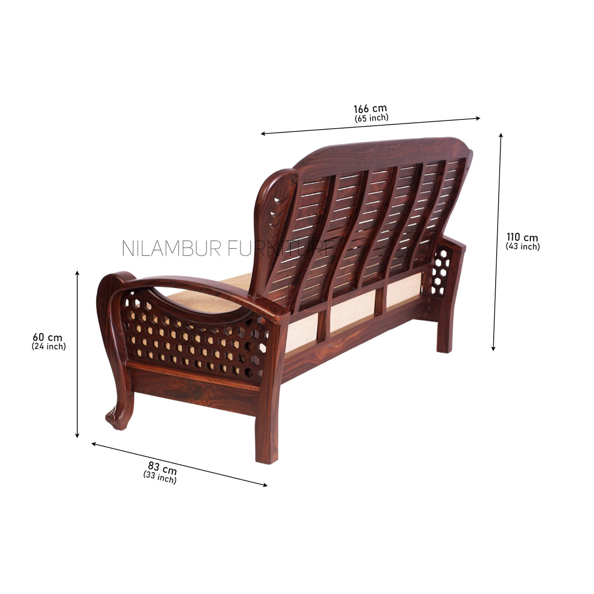 FORTUNE ROSEWOOD SOFA