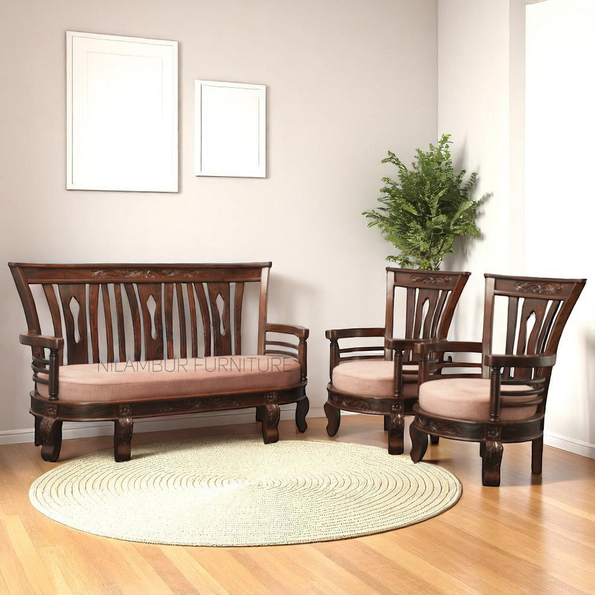 CLASSIC ROSEWOOD SOFA