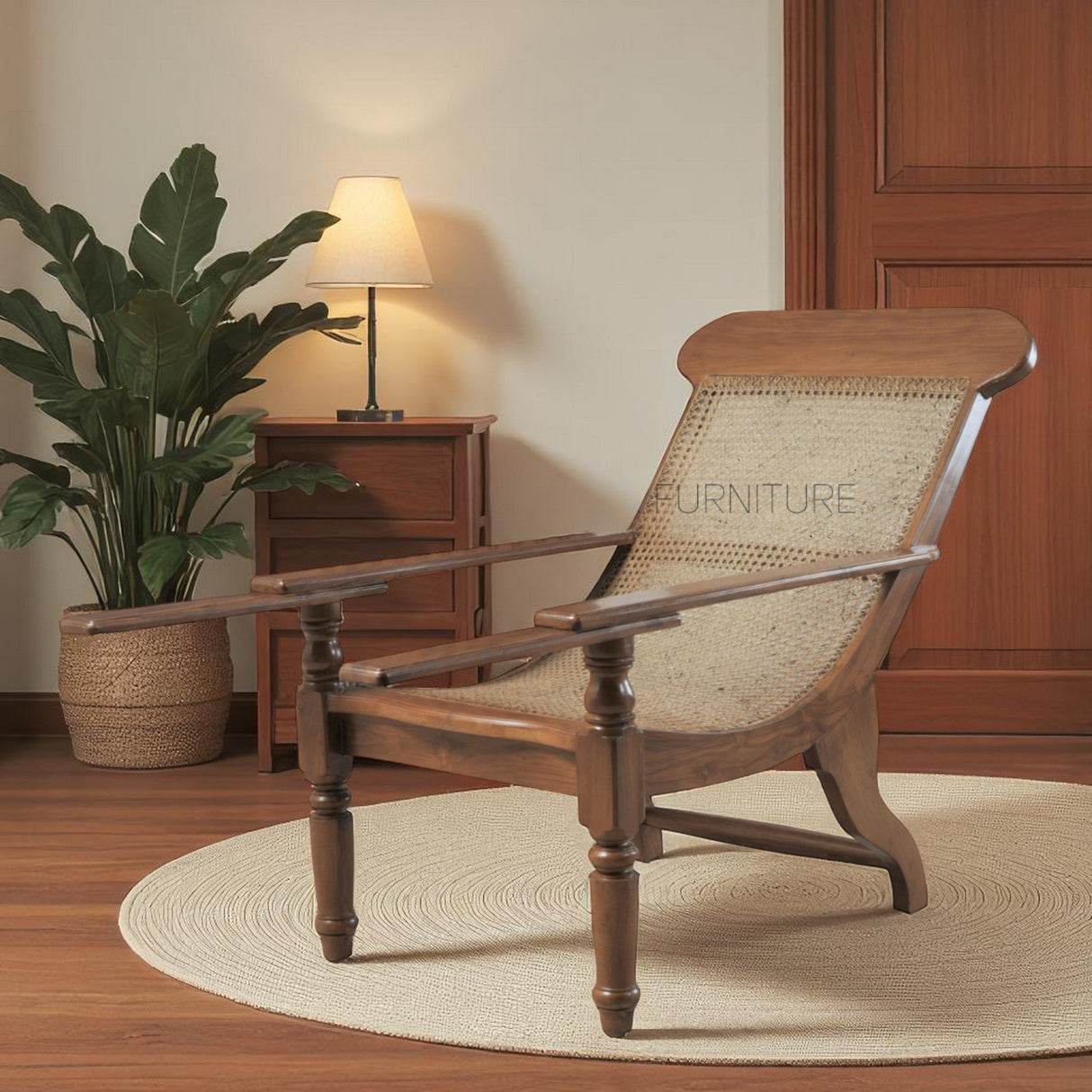 VEDA TEAK WOOD PLANTATION CHAIR