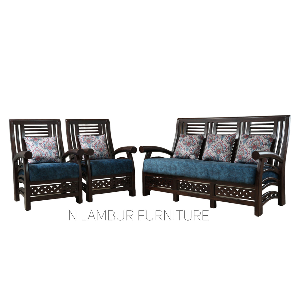 TUSKER ROSEWOOD SOFA - Nilambur Furniture