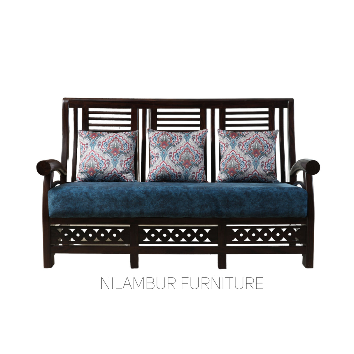 TUSKER ROSEWOOD SOFA - Nilambur Furniture