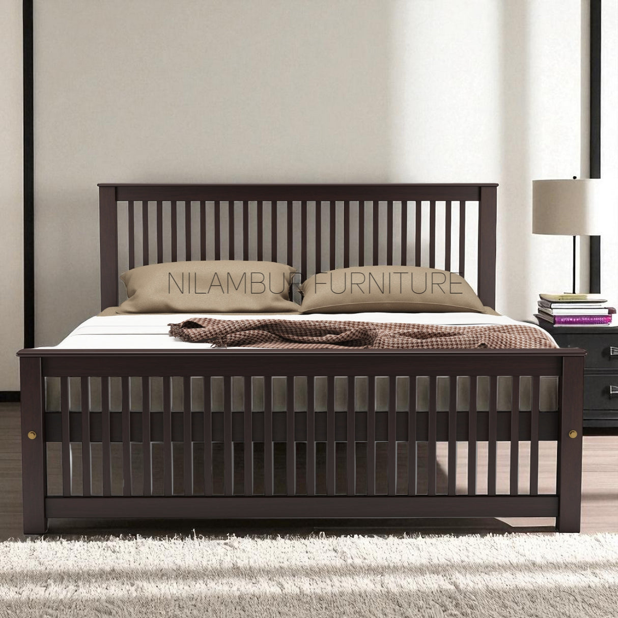 ADMIRE MAHOGONY WOOD BED COT