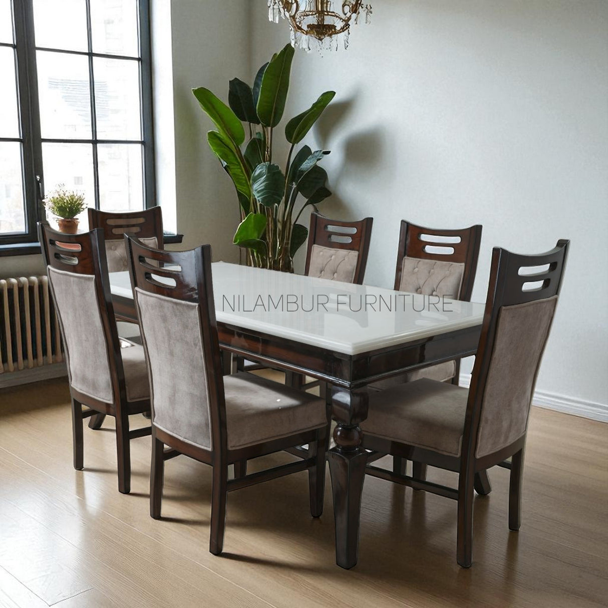 ELFORD TEAK WOOD DINING SET