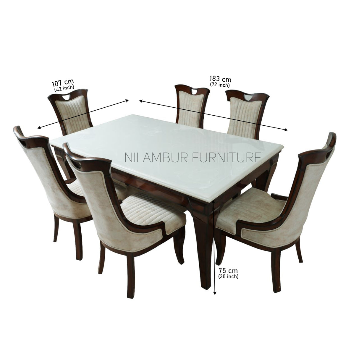DELMER TEAK WOOD DINING SET