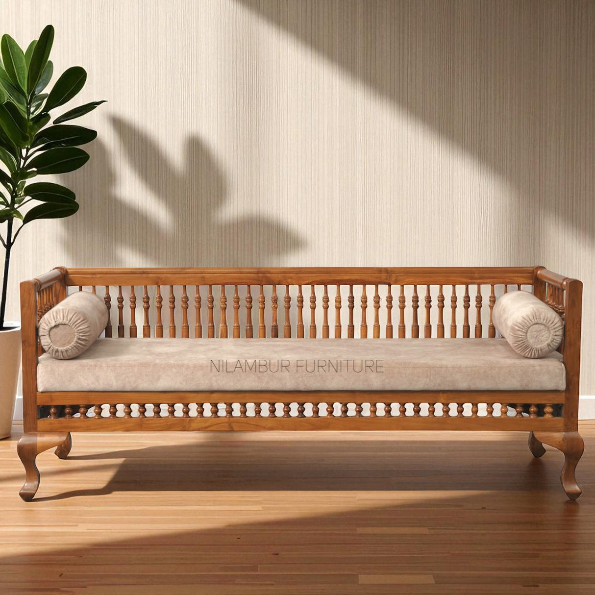 ALOKA TEAK WOOD DIWAN