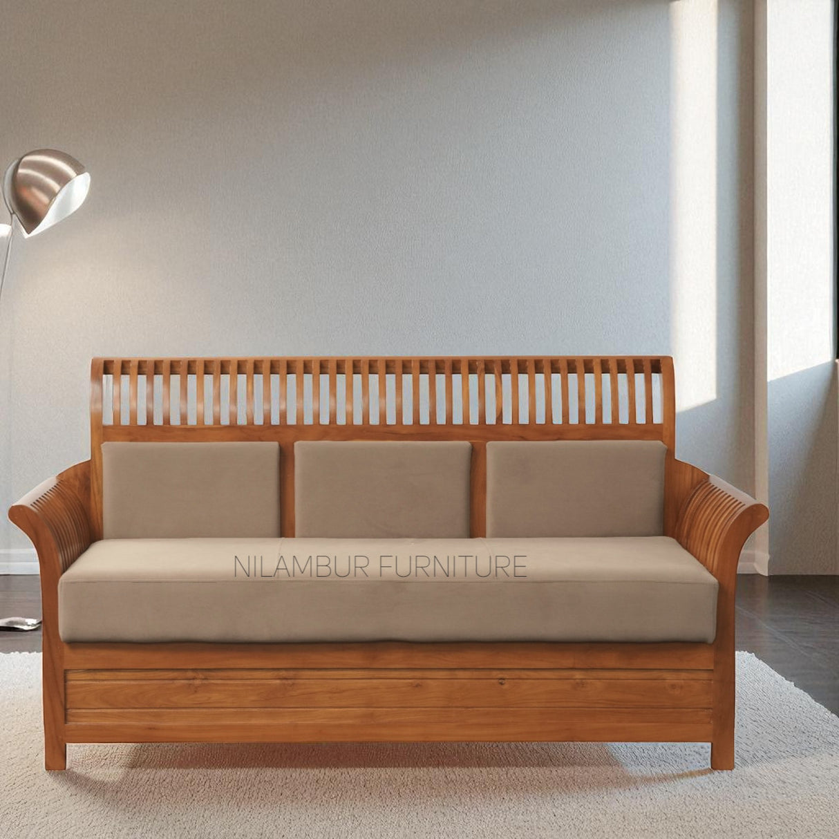 WINGS TEAKWOOD SOFA
