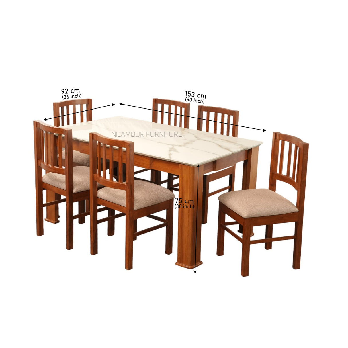 URBAN TEAK WOOD DINING SET