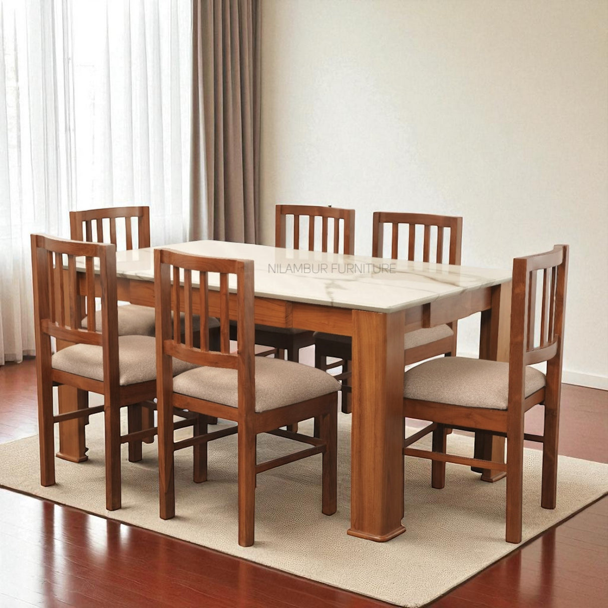 URBAN TEAK WOOD DINING SET