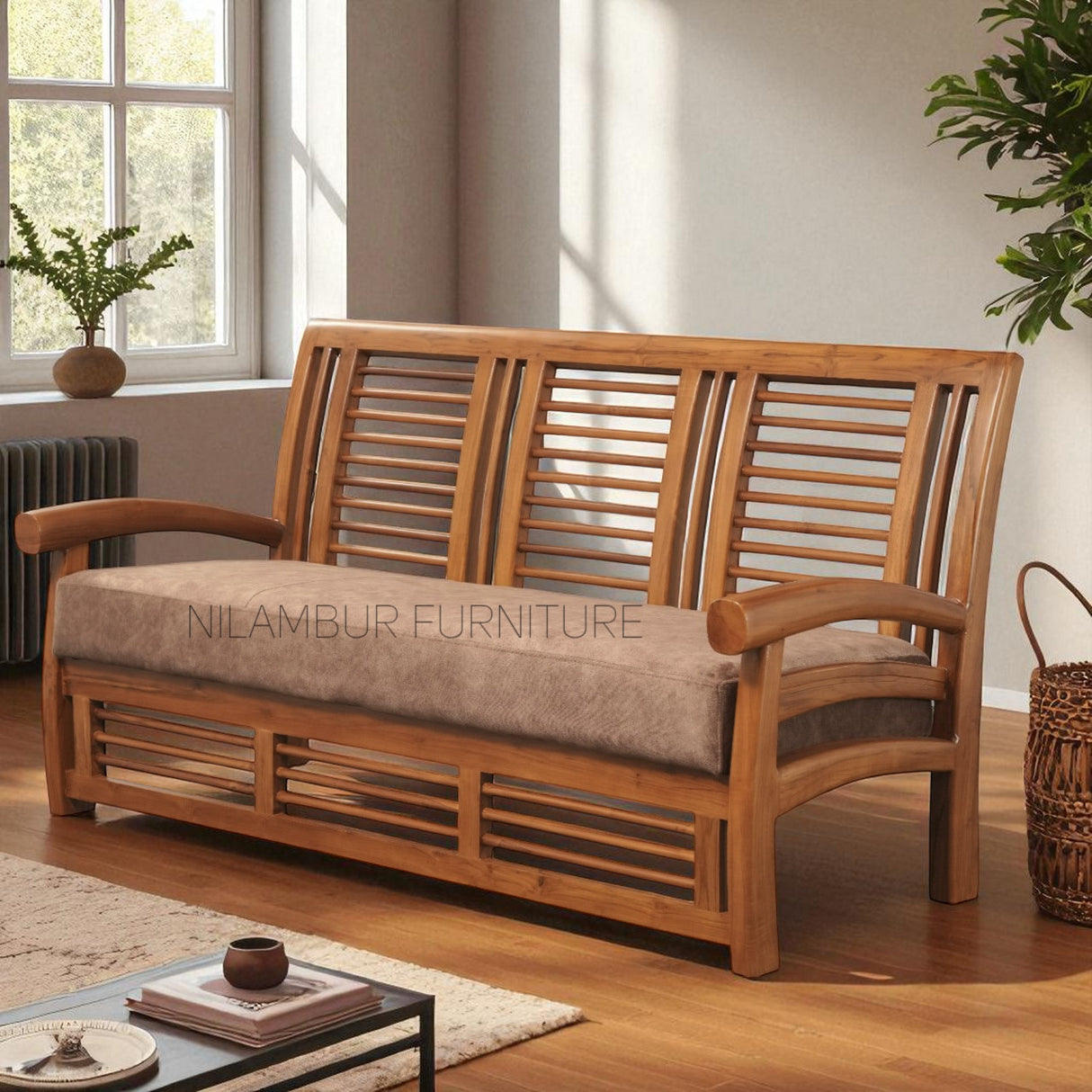 TUSKER TEAK WOOD SOFA