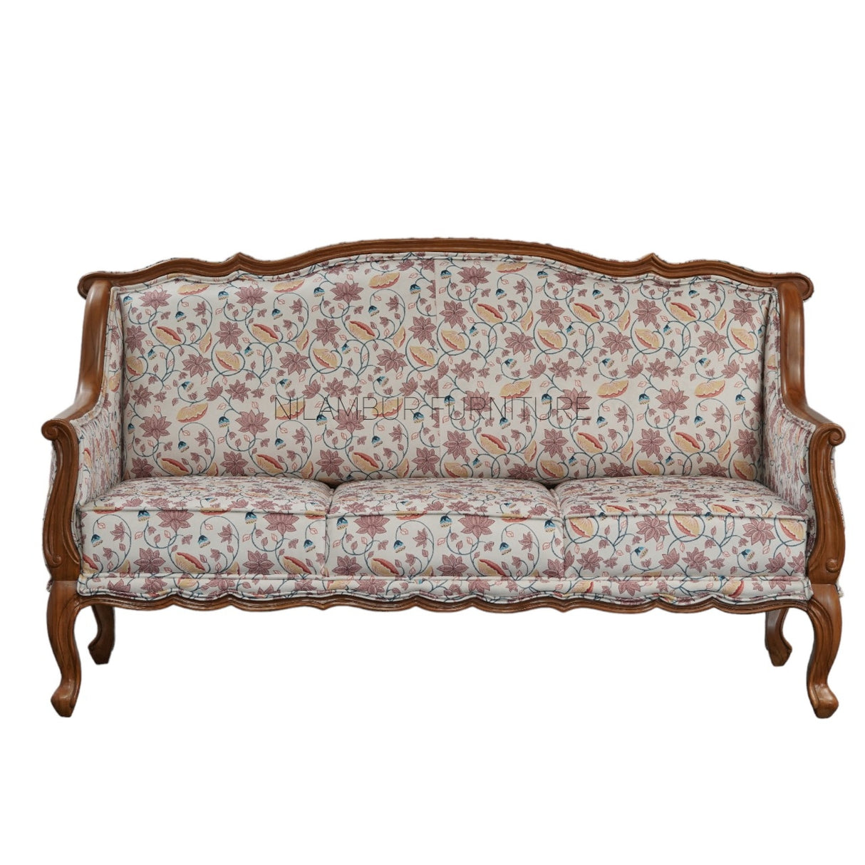 RAYMOND TEAK WOOD SOFA - Nilambur Furniture