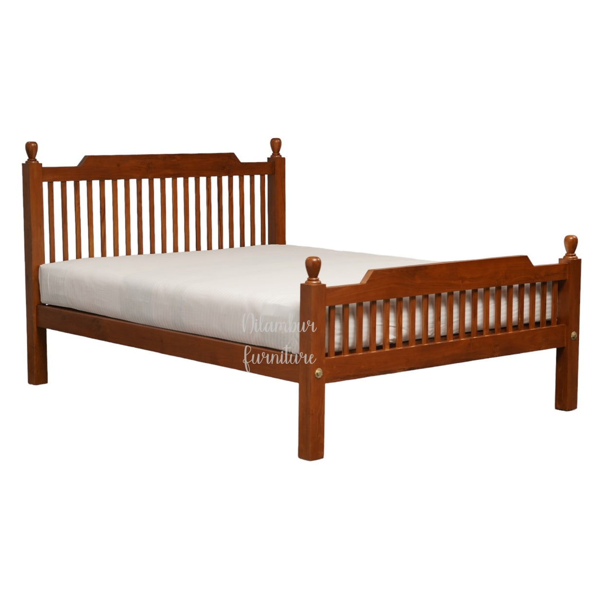 ALDO TEAK WOOD BED COT