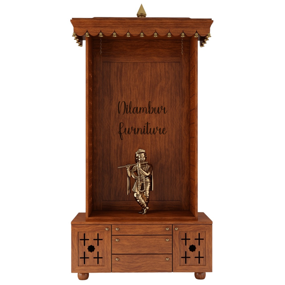 DEV TEAK WOOD POOJA MANDIR