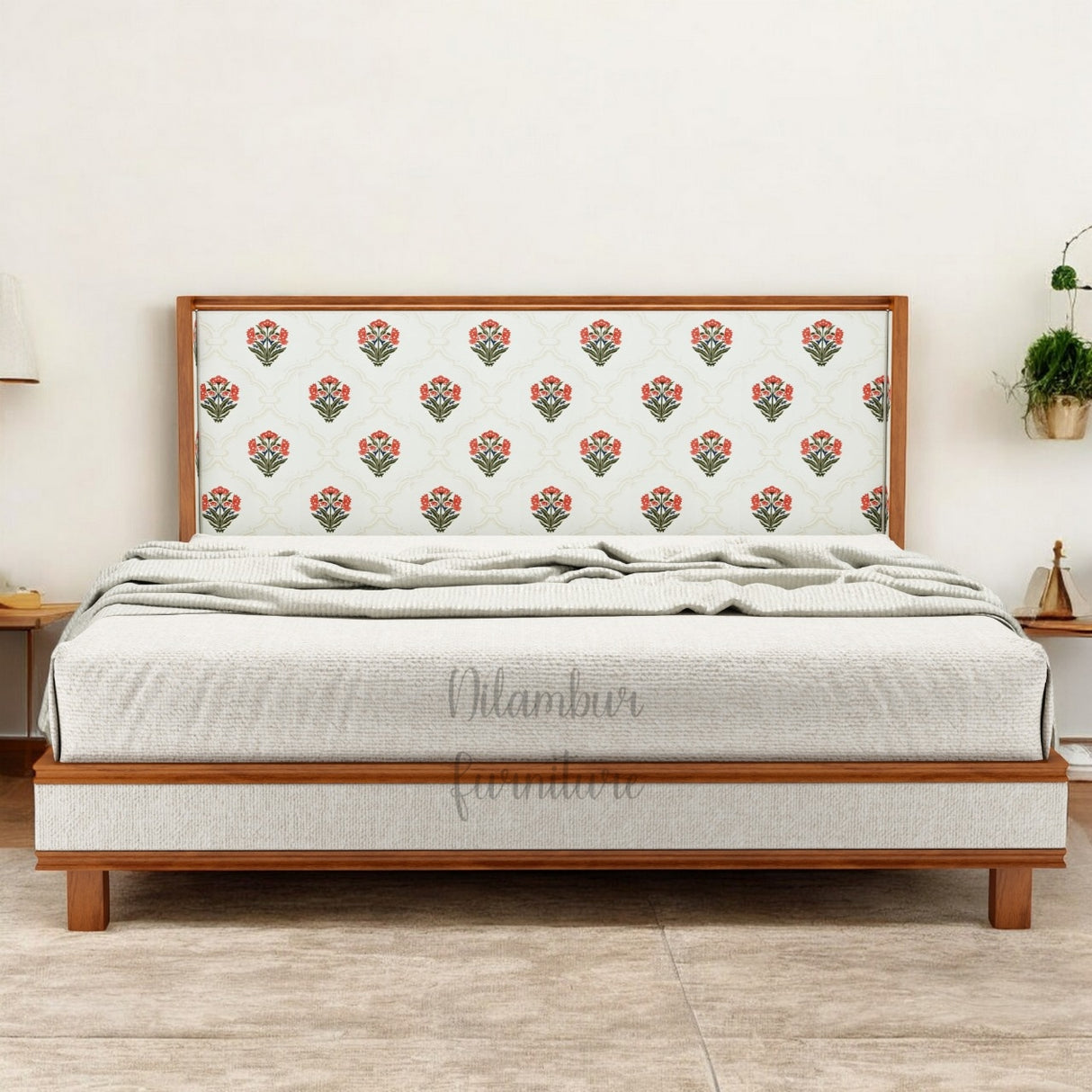 ELVIS TEAK BED COT
