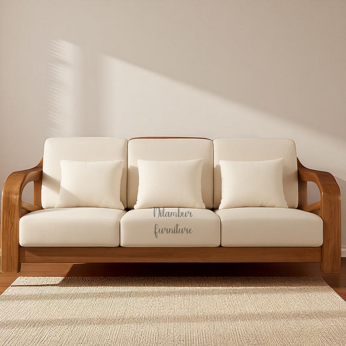 BERLIN TEAK WOOD SOFA